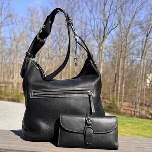 This black leather dooney